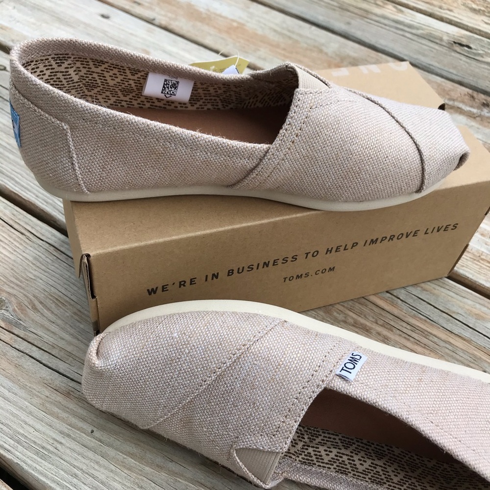 Toms Classic metallic burlap 6